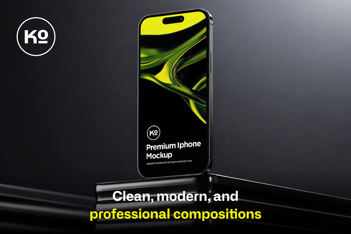 Premium Iphone Mockup Bundle, an iPhone Mockup by anamwp (Photo 2 of 6)