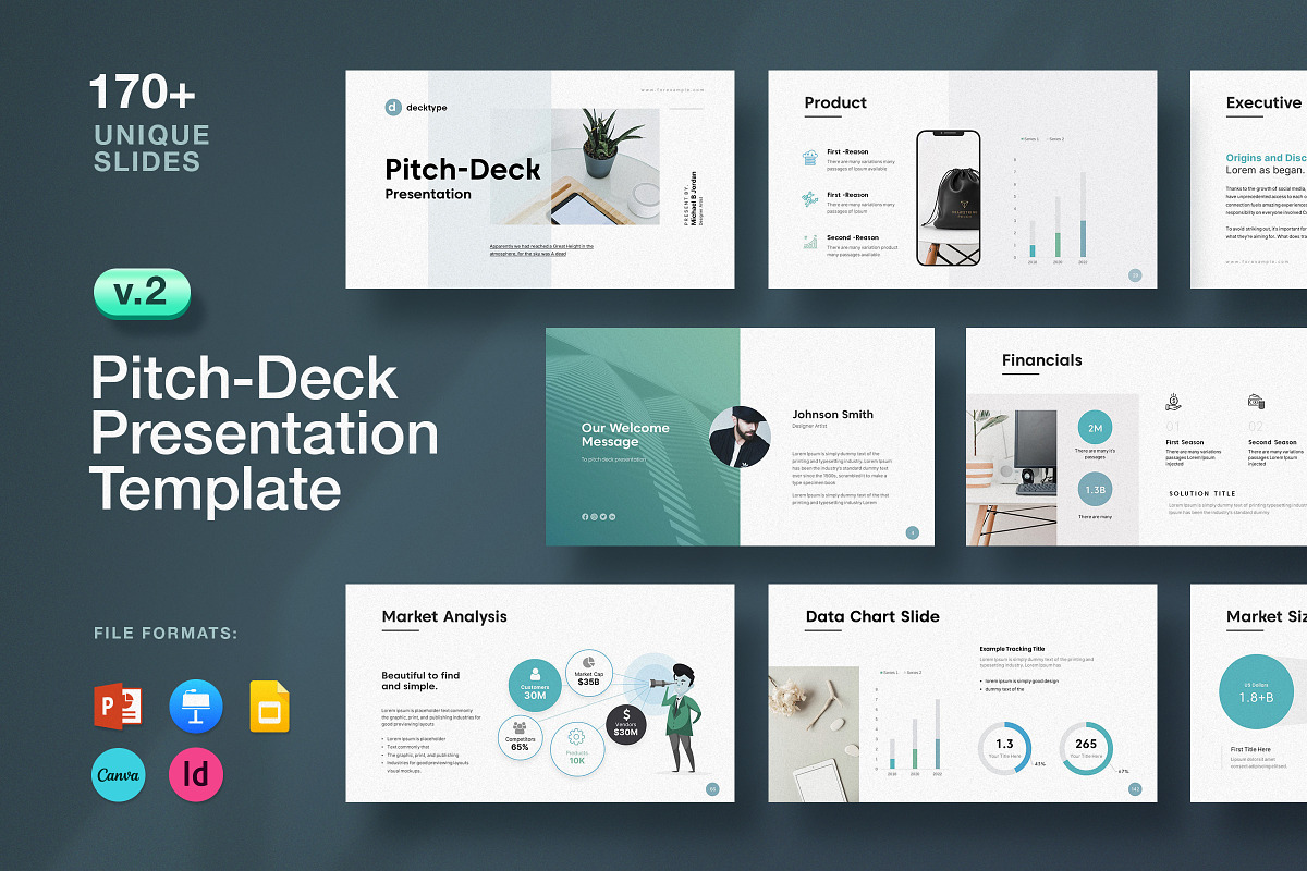 Business Pitch Deck PowerPoint, a Presentation Template by GoldenPixelStudio (Photo 29 of 29)