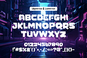 Block Force - Display, a Font by Dumadistyle (Thumbnail 8 of 9)