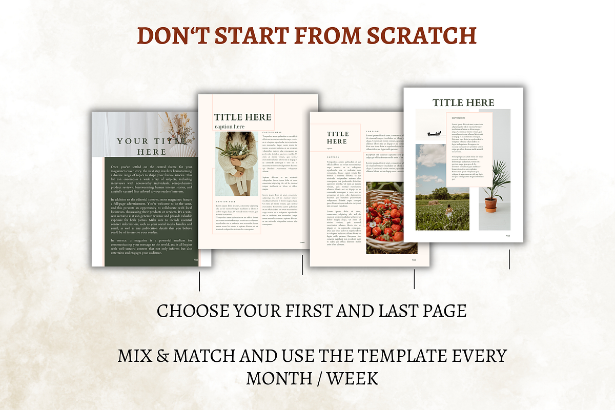 Email Marketing Newsletter Template, a Templates & Theme by Digital By Nikoleta (Photo 8 of 11)