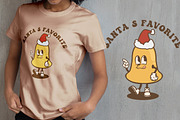 Christmas Bell Vintage Cartoon, an Illustration by vectstudio (Thumbnail 2 of 5)