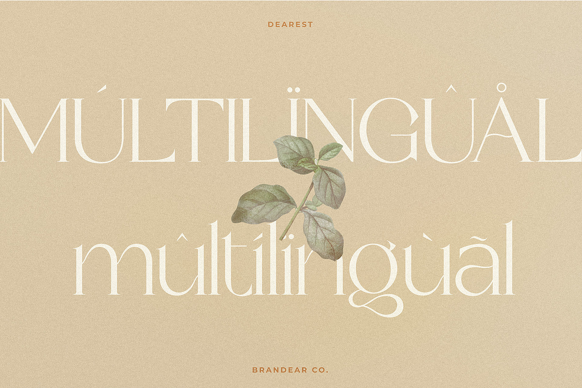Dearest - Elegant Display Serif, a Serif Font by Brandear Design (Photo 17 of 17)