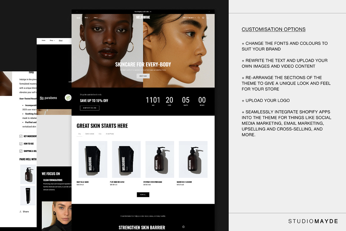 MELBOURNE 2.0 | Shopify Theme, a Websites & App Template by Studio Mayde (Photo 9 of 9)