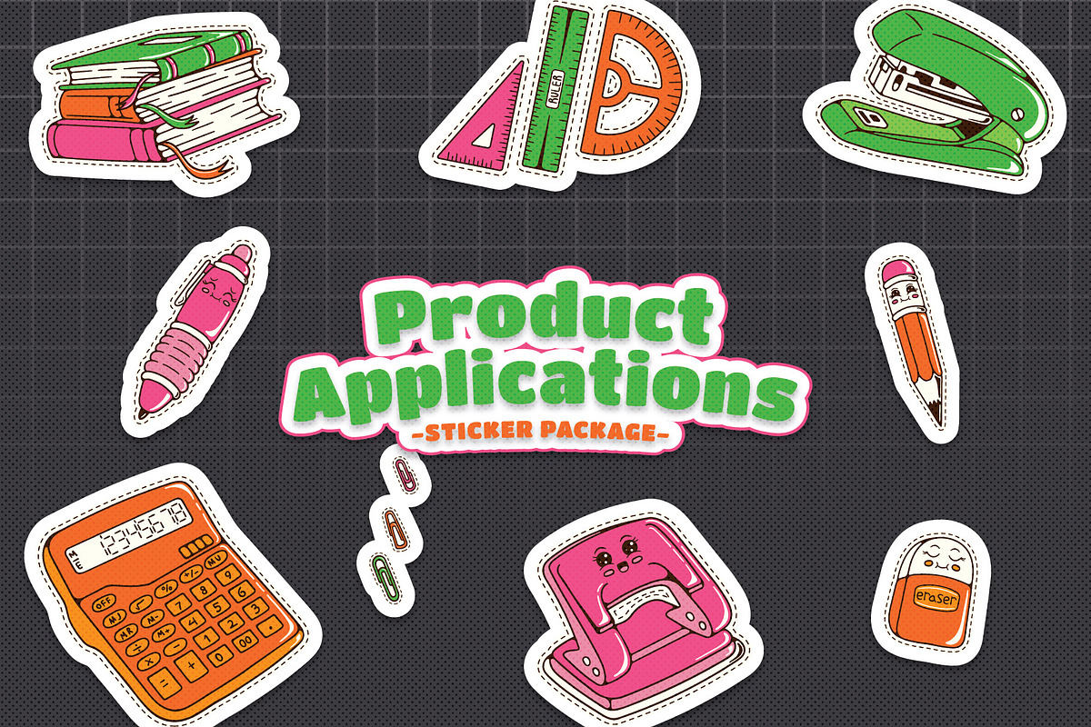 Cute Stationery Illustration, an Object Illustration by Decoconio Design (Photo 4 of 6)