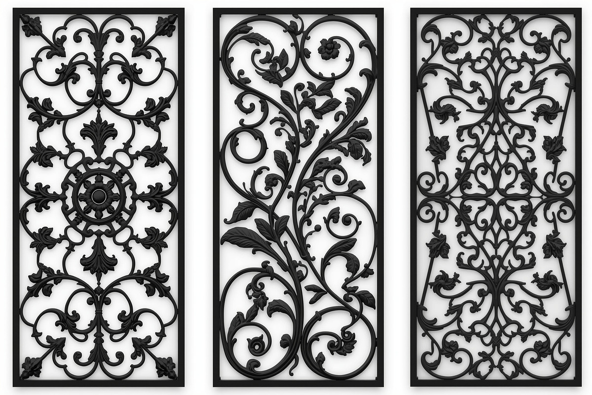 Elegant Lasercut Panel Vector Bundle, an Illustration by yasushie (Photo 12 of 21)