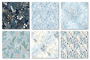 Winter Frost Garden Seamless Pattern, a Texture Graphic by Dream Creation (Thumbnail 7 of 7)