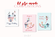 Fairy village gouache collection, an Illustration by Fantom Fifi Art (Thumbnail 5 of 7)