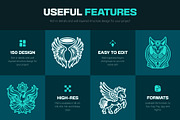 Gratitude Symbol Art Set, a Solid Icon by Creative Stall (Thumbnail 2 of 10)