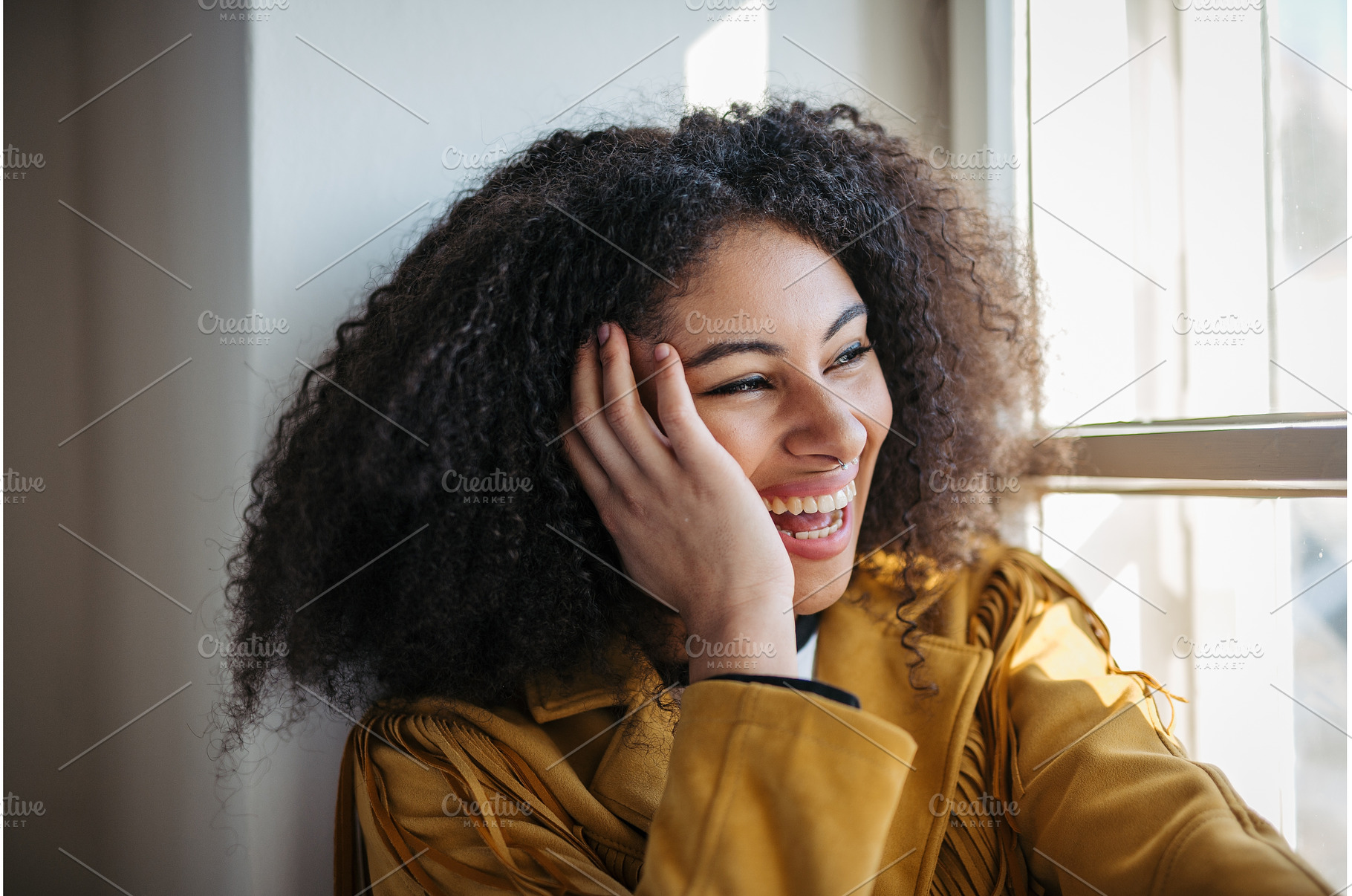 Portrait of beautiful young woman, a Person Photo by HalfPoint