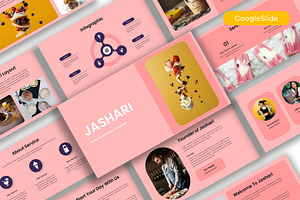 Jashari– Food Google Slide Template, a Presentation Template by kreatifreya