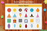 Shapes Activities for Kids, an Education Illustration by Gulnara Sabirova (Thumbnail 5 of 19)