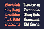 Richale a Bold Retro Script Font, a Script Font by Blankids Studio (Thumbnail 4 of 12)