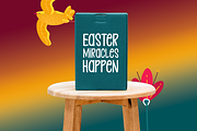 Easter Wonder Typeface, a Handwritten Font by Seemly Fonts (Thumbnail 3 of 6)