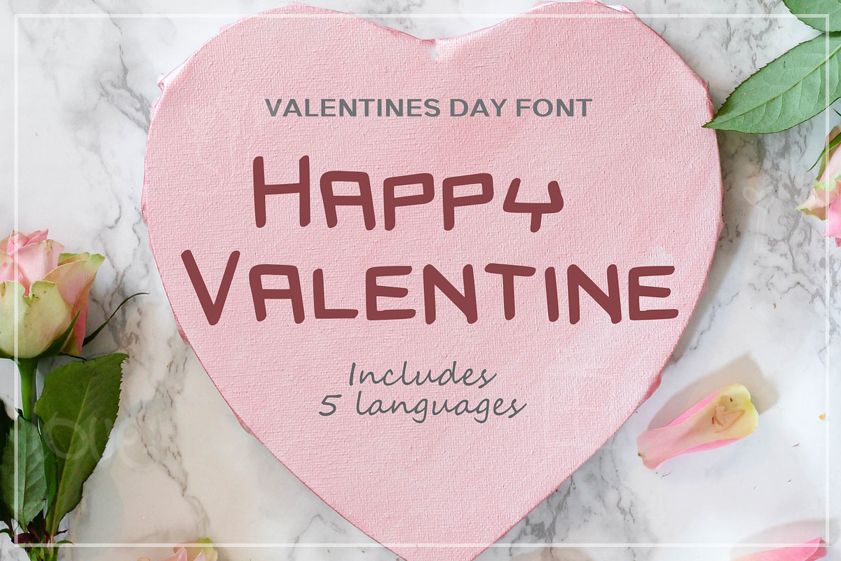 25 Valentine's Day Fonts, a Font by Eldamar Studio (Photo 39 of 51)