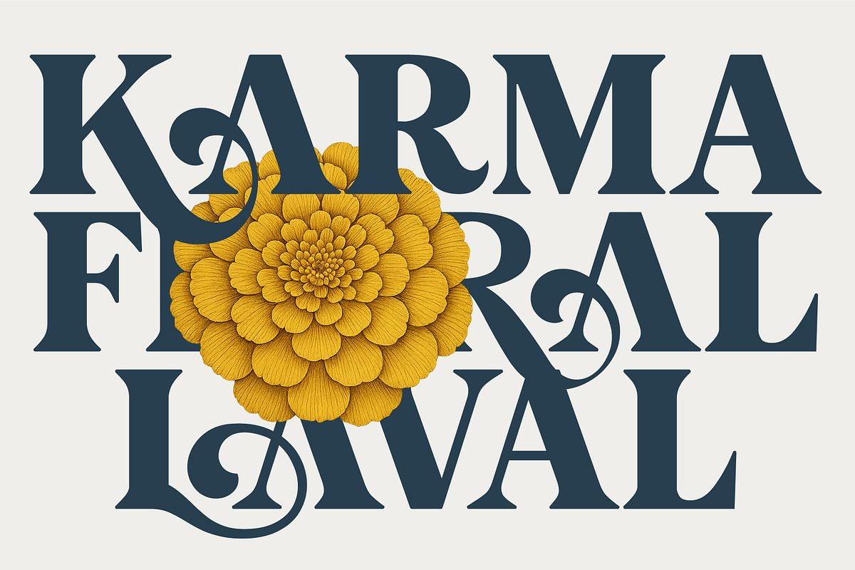 Marigold Magic: Vintage Serif Font, a Serif Font by Helotype (Photo 3 of 8)