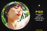 Fisheye Lens Photo Effect, a Texture Graphic by Freezerondigital (Thumbnail 2 of 13)