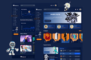 Srash Dashboard UI, an UI Kit Template by skshihabulislam (Thumbnail 2 of 3)