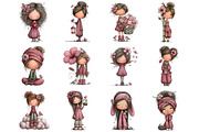 Bird and Flower Girl Sublimation, an Illustration by DreamArtGraphic (Thumbnail 3 of 4)