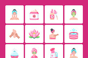 120 Spa & Wellness Bundle Icons, an Emoji Icon by Prosymbols (Thumbnail 9 of 11)