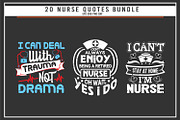 Nursing typographic quotes bundle, a Graphic by Uniquesvg99 (Thumbnail 3 of 7)