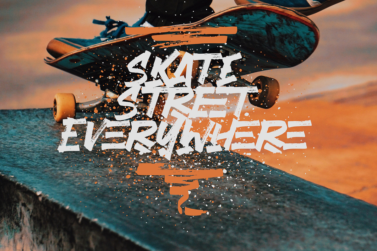 Black Finger Brush Font, a Blackletter Font by Rochart (Photo 10 of 15)