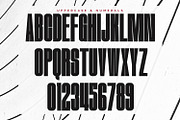 Theadzan - Super Bold Condensed, a Sans Serif Font by Almarkhatype (Thumbnail 9 of 11)