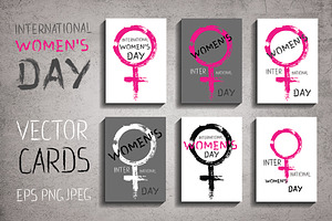 Women's Day Cards Templates