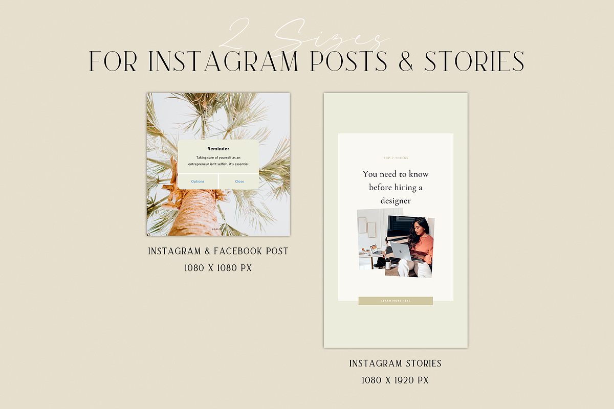 Instagram Bundle | CANVA, a Social Media Template by Ralony (Photo 3 of 13)