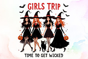 Salem Girls Trip,Vintage Halloween P, an Illustration by Sublimation Artist (Thumbnail 1 of 9)