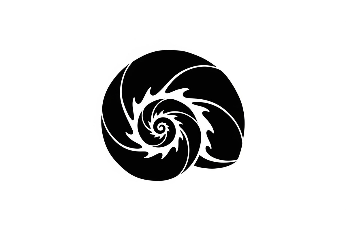 Spiral Seashell SVG Bundle, an Illustration by Gaye Art (Photo 7 of 31)
