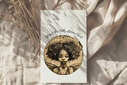 AFRICAN AMERICAN LOCKET FAIRY PNG, a Person Illustration by Daring Digies (Thumbnail 7 of 8)