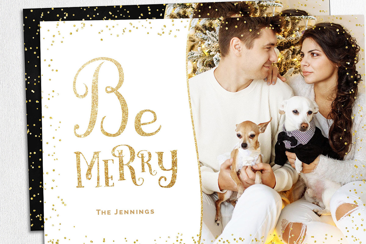 Christmas Card Template Photographer, a Card Template by Nifty Template Studio (Photo 6 of 10)