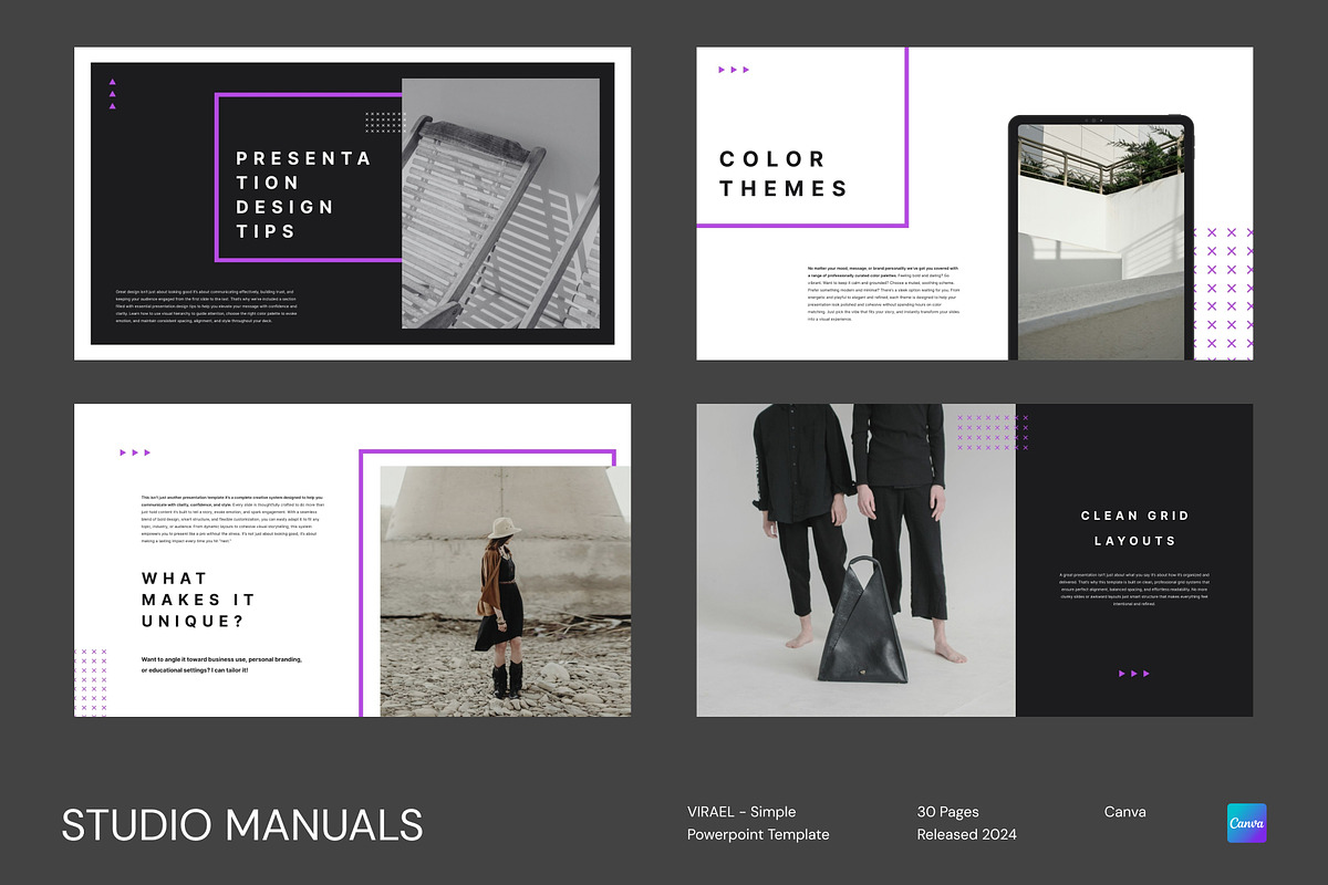 VIRAEL - Simple Powerpoint Template, a Social Media Template by Studio Manuals (Photo 4 of 8)