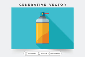 A flat illustration of a customizabl, a Graphic by Iftikhar Alam