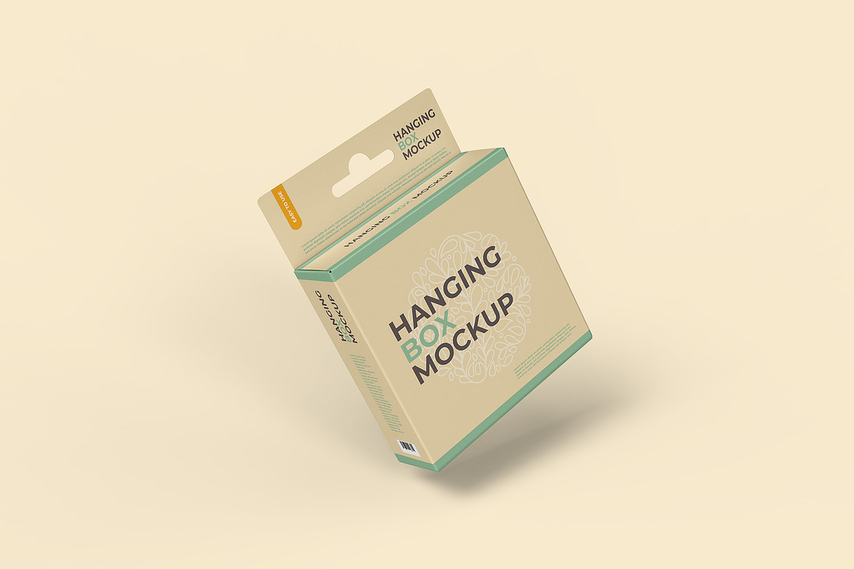 Hanging Box Mockups - 11 views, a Packaging Mockup by Illusiongraphic (Photo 7 of 24)