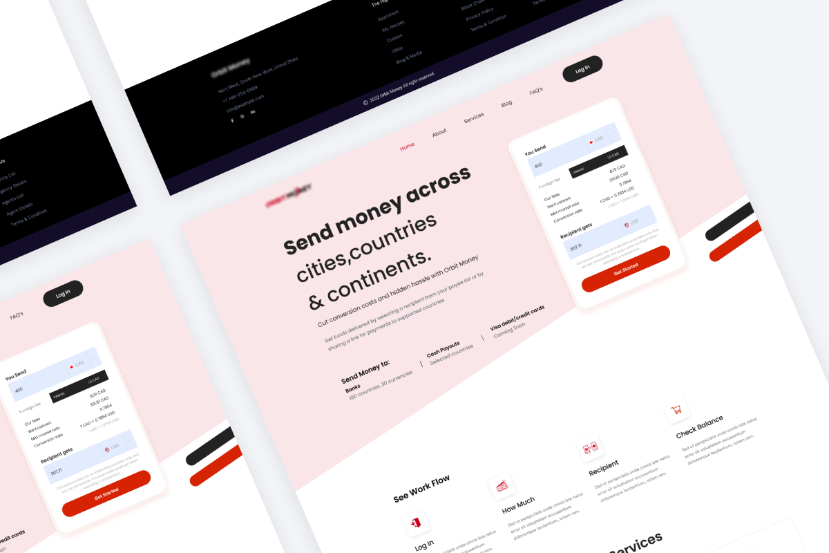 Monefy - Online Payment UI KIT, a Landing Page Template by ArtGalaxy (Photo 3 of 3)