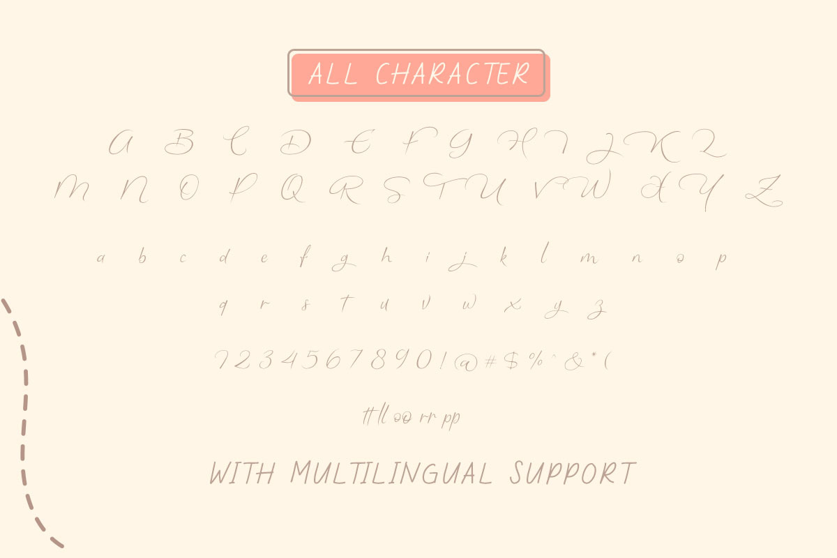 Dopediary Handwritten Typeface, a Script Font by Littlehand (Photo 6 of 7)