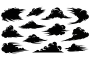 Decorative Cloud Silhouette, a Graphic by Designer_Momina (Thumbnail 2 of 13)
