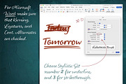 LiebeHeide Brush, a Font by LiebeFonts (Thumbnail 19 of 20)