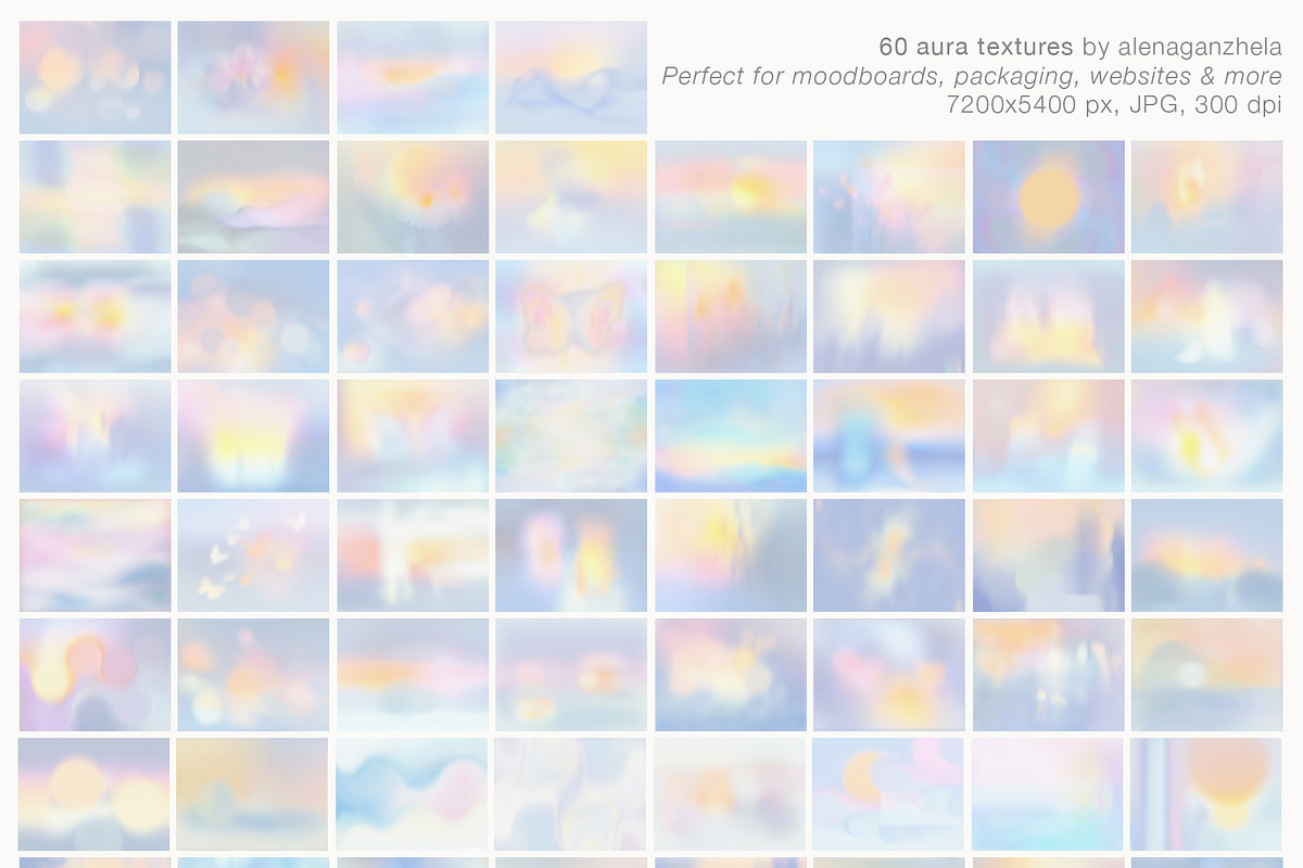 Ethereal Gradients - aura textures, a Background Graphic by alenaganzhela (Photo 7 of 9)