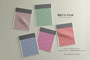 Optical Maze Prints & Patterns, a Pattern Graphic by GND ART STUDIO (Thumbnail 3 of 8)