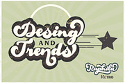 Raphila retro, a Script Font by Sulthan Studio (Thumbnail 4 of 7)