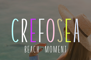 Crefosea Beach Font Edition