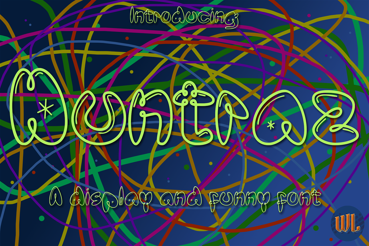Duntraz, a Blackletter Font by Wakoletras (Photo 1 of 3)