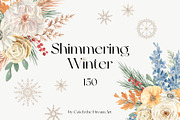 Shimmering Winter Wildflowers, a Seasonal Illustration by Catch the Dream Art (Thumbnail 1 of 14)