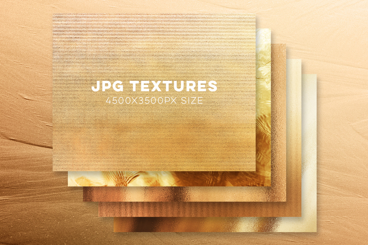 50 Gold Textures, a Texture Graphic by Graphicdome