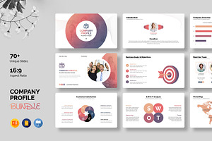 Comapny Profile Presentation Bundle, a Presentation Template by White Graphic