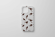 Seamless pattern birds on branch, a Pattern Graphic by Viktorijareut (Thumbnail 3 of 5)