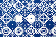 Mexican Talavera Tiles Patterns Set, a Pattern Graphic by Krolja (Thumbnail 5 of 6)