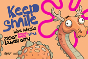 Jetoon Blobs, a Sans Serif Font by Ideal Eksis (Thumbnail 3 of 9)